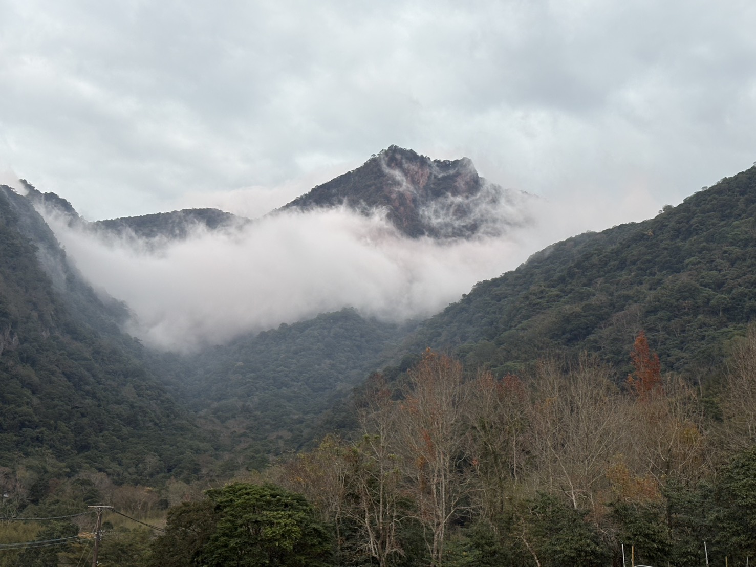 尖石文萱居 冬季雲海